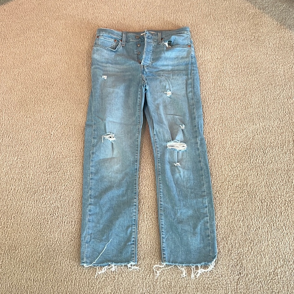 Levi Wedgie Straight jeans